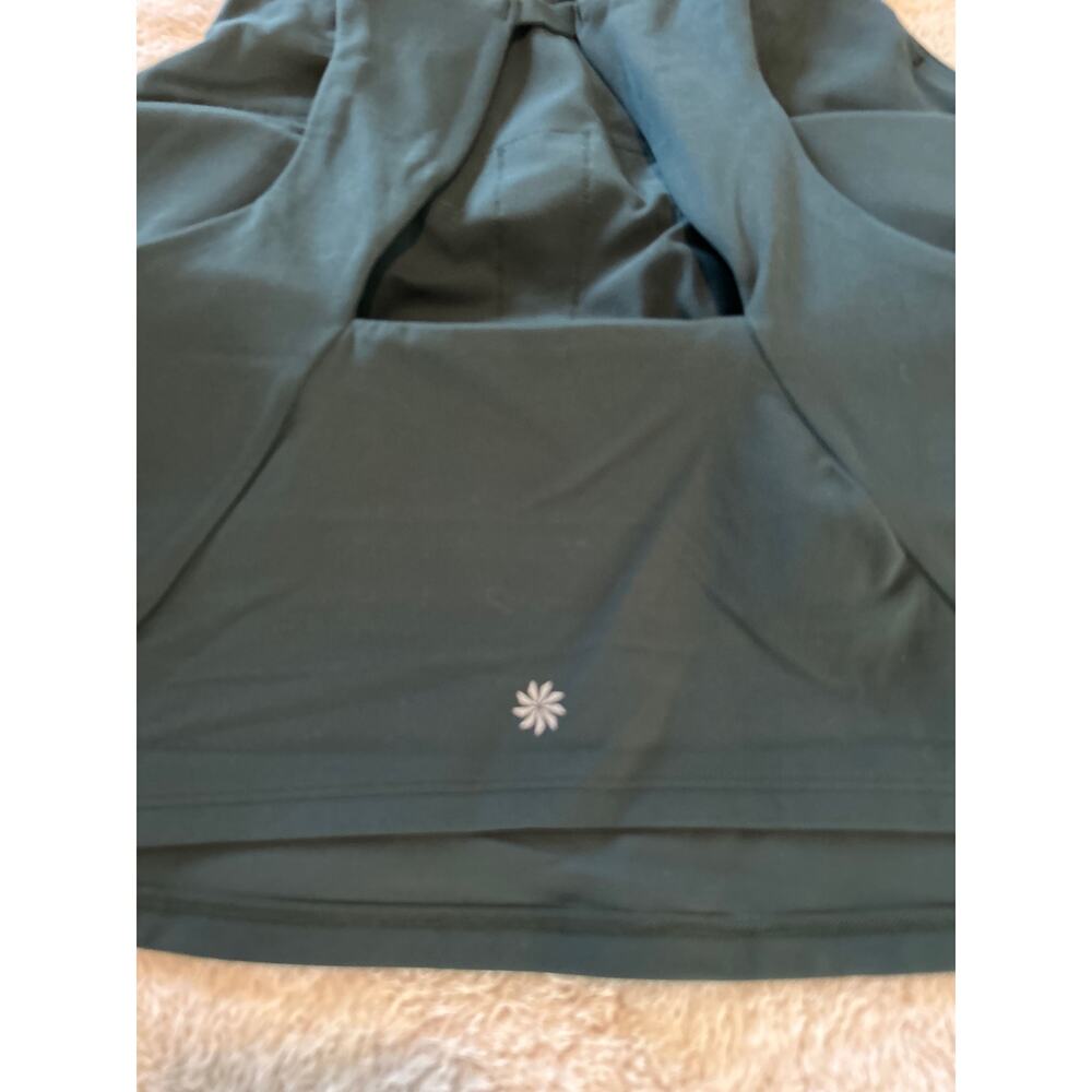 Athleta Conscious Crop Serene 3X Green Abstract Print NEW Tank D-DD Built in Bra - Picture 6 of 10